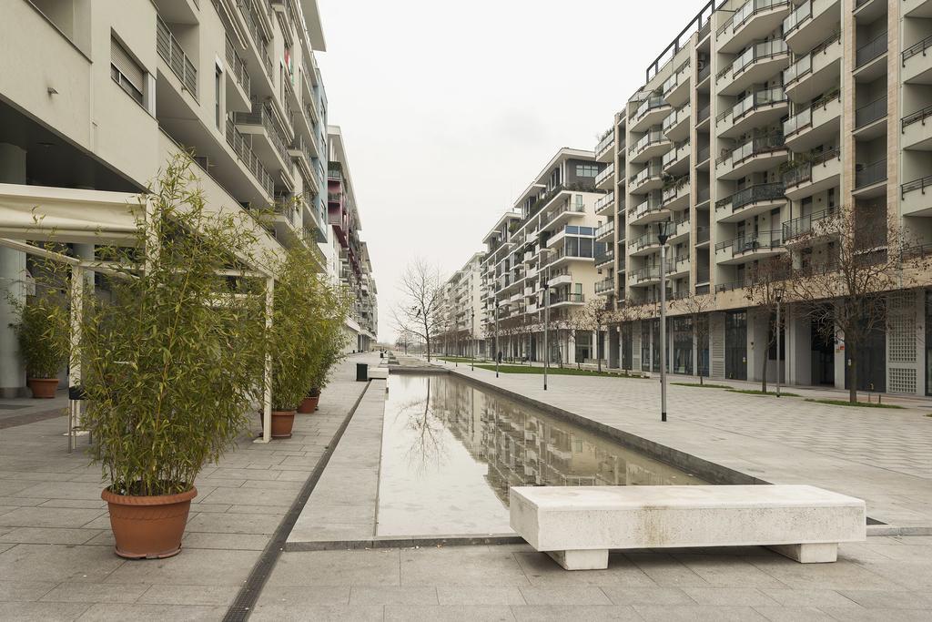 Ferienwohnung New Luxury Attic Santa Giulia Expo Mailand Exterior foto